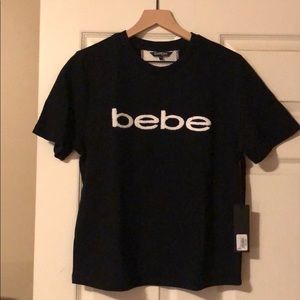 Bebe Sport short sleeve sweater/sweatshirt